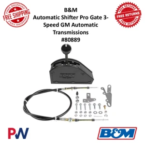 Cambios de puerta B&M Pro para puerta transmisiones automáticas GM 3 velocidades #80889 - Imagen 1 de 5