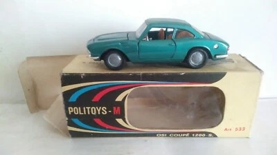 FIAT OSI COUPE' 1200 S POLITOYS-M N 533 SCALA 1/43 - Immagine 1 di 4