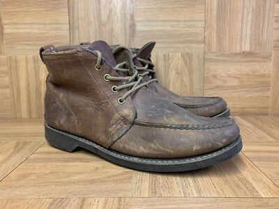 Antigo🔥 Botas Masculinas Gokey Company Orvis Couro Caça Chukka Caminhada Tornozelo 12 AA - Imagem 1 de 4