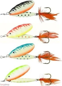 Abu Garcia Reflex UV Glow 7g 12g 18g Spinner Hecht Barsch Zander Raubfisch - Bild 1 von 5