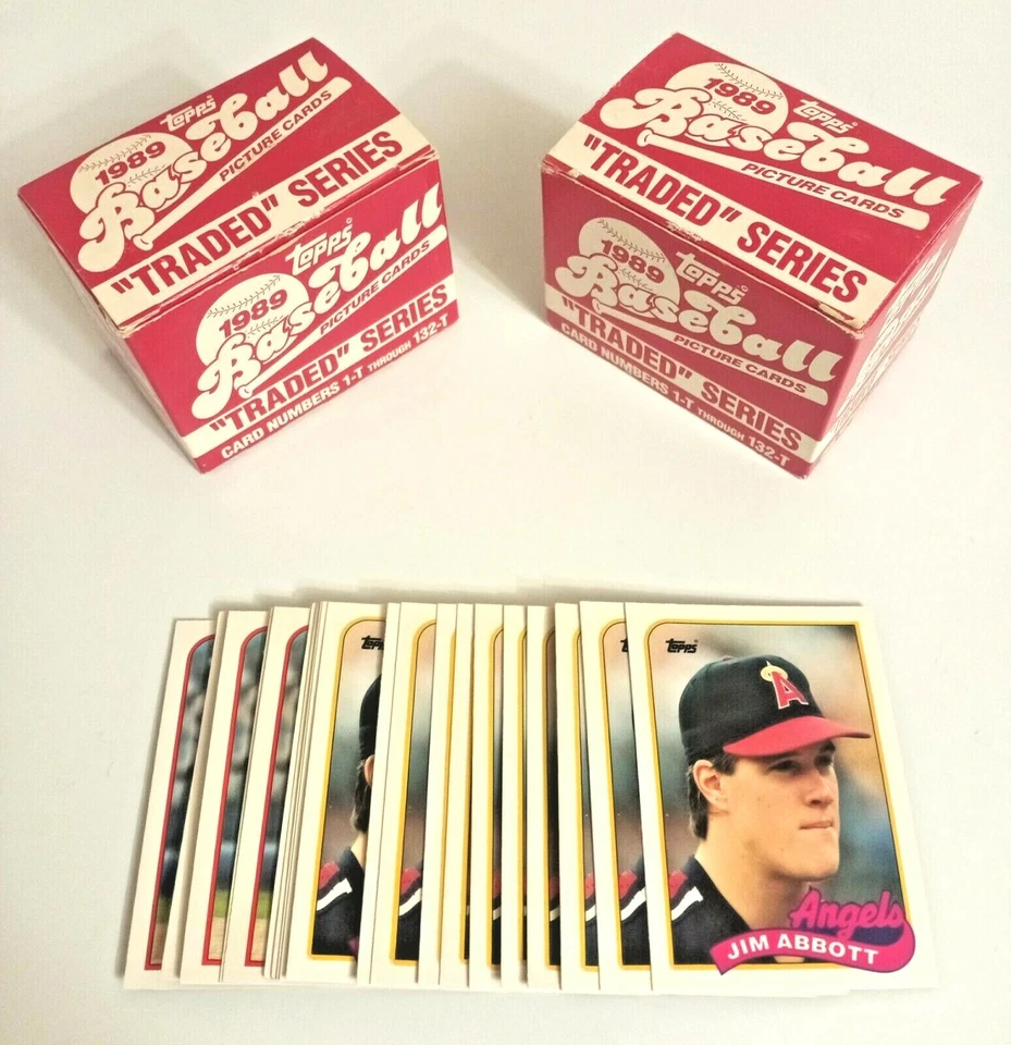 1989 Topps Traded Baseball Cards Complete Your Set U-Pick (#'s 1T-132T) Nm-Mint - Image 1 of 1