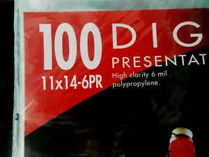 100 Print File Archival Preservers 11x14 EX- Large Photo Photograph Sleeves 6PR - Picture 1 of 3