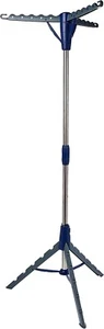 Tripod Folding Clothes Dryer Rack, Portable Foldable Airer Multi Garment Hanger - Picture 1 of 9