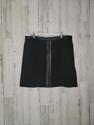 Falda Joe Fresh Plus Talla A Línea Imitación Cuero Nueva con Etiquetas Foto 1 de 4