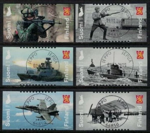 2018 Finland, Finnish defense, complete set fine used. - Picture 1 of 1
