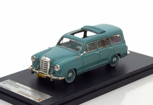 Mercedes Ponton Binz Station Wagon 1954 light Green 1/43 PR0526 PremiumX - Foto 1 di 2