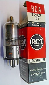 12K7GT NOS vacuum tube RCA pentode - Picture 1 of 1