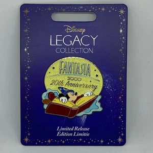 Disney Store JAPAN Pin 2020 Fantasia 2000 20th Sorcerer Mickey - Picture 1 of 4