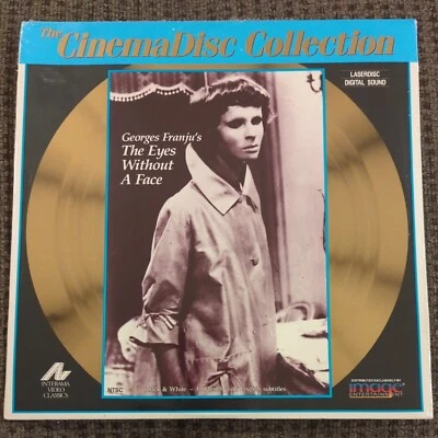 THE EYES WITHOUT A FACE LASERDISC. GEORGES FRANJU. FRENCH W/ ENGLISH SUBS. New.  - Image 1 of 2