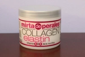 NEW Mirta De Perales Collagen Elastin Anti-Aging Wrinkles Face & Neck Cream 4 oz - Picture 1 of 5