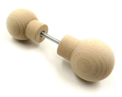 Set Kugelgriff Türgriff für Saunatür mit Muffe + Gewindestange 8 cm - ab 10,14 € - Bild 1 von 4