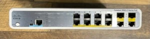 Cisco  Catalyst 3560 (WS-C3560C-8PC-S) Rack-Mountable Switch - Picture 1 of 6