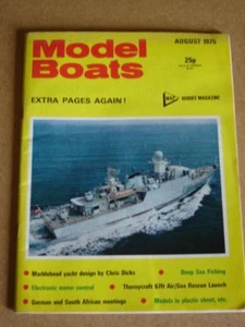 Model Boat magazine August 1975 - Imagen 1 de 1