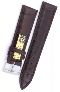 21mm Louisiana ALLIGATOR BAND made Germany Krokoband Uhrenarmband KROKODIL 21/18 - Picture 1 of 2