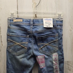 WallFlower The Rose Skinny Fit Jeans Kids Girls the  Rose size 10 - Picture 1 of 9