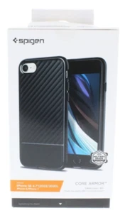 Spigen Core Armor Case für iPhone SE 3. Gen 2. Gen iPhone 7 / 8 schwarz - Bild 1 von 4