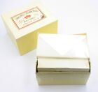 Crown Mill Box 100 Luxury Blank A6 Writing Cards With Lined C6 Envelopes CREAM