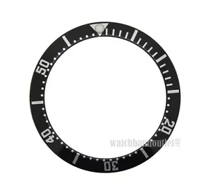 Black Bezel Insert For ( Fit ) OMEGA James Band 41mm - Picture 1 of 1