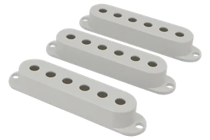 Seymour Duncan S-Cover White No Logo Single Pickup Cover 3 pack - Picture 1 of 1