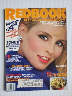 1986 Redbook magazine KIM ALEXIS DR Ruth Susan Lucci Amy Irving Morgan Brittany - Image 1 of 4