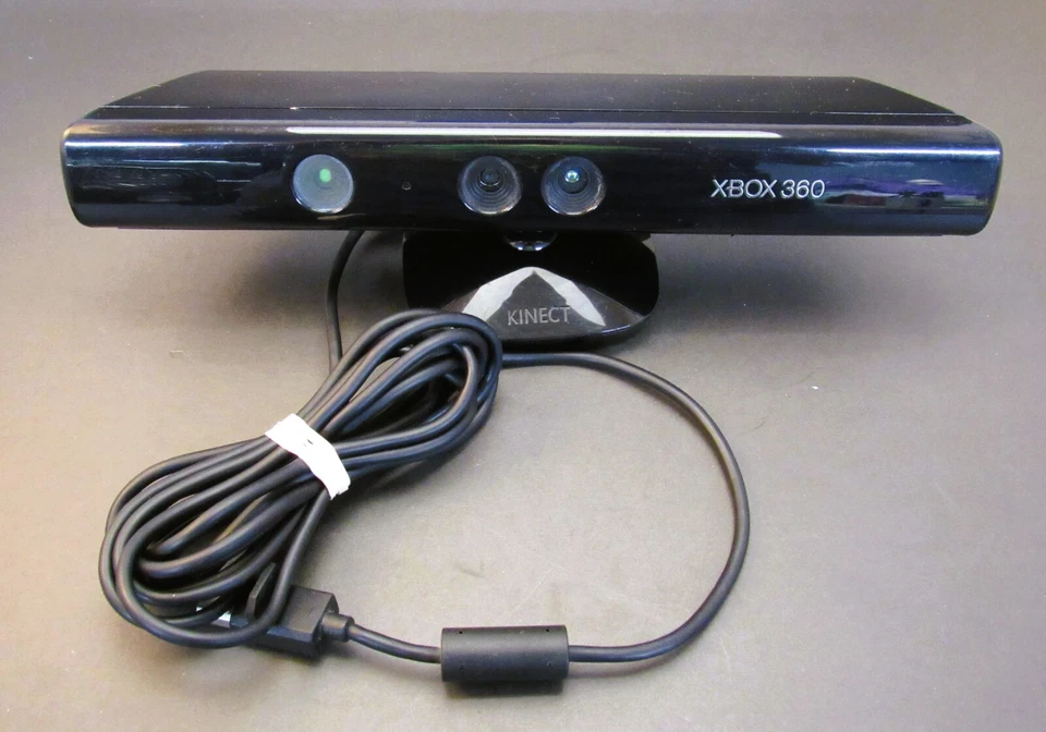 Microsoft Xbox 360 Kinect Wired Motion Sensor Black tested - Image 1 of 1