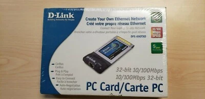 D-Link Model # DFE-690TXD 10/100Mbps 32-bit Notebook Cardbus Adapter - Image 1 of 2