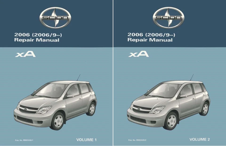 Juego completo manual de reparación de taller Scion xA 2006 Foto 1 de 1