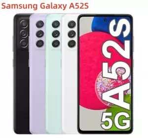 Unlocked Samsung Galaxy A52s(5G) SM-A528B/DS 128GB+6GB New Sealed Smartphone - Picture 1 of 23