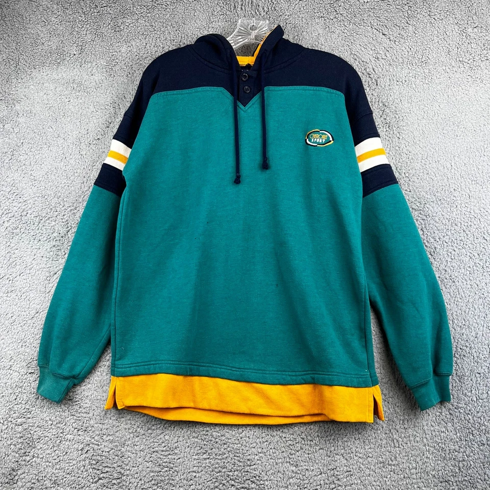 Sudadera Cherokee Vintage Bloques de Colores Pullover Sudadera con Capucha Juvenil XL (18-20) Foto 1 de 4