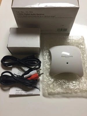 Radio Shack 2.4GHz Digital Audio Receiver 150-0124 (For Digital Audio Link) New! - Image 1 of 4