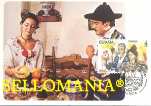 1983 TARJETA MAXIMA FRANCISCO ALONSO ZARZUELA PARRANDA MUSICA MUSIC CARD TC22685 - Picture 1 of 1