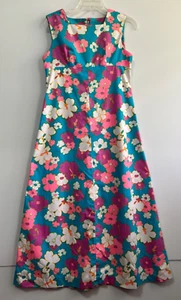 Vintage Handmade 1960-1970 Hawaiian Mu`umu`u/Maxi Dress Size S/M - Picture 1 of 6