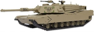 Tanque tanque fundido a presión M1 abrasiones 1:72 aprox. 14 cm de largo NUEVO - Imagen 1 de 3