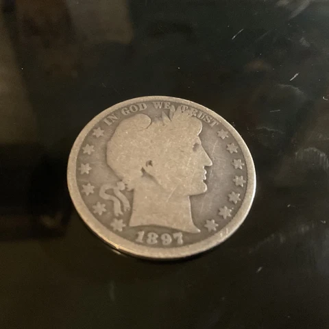 1897 Barber Half Dollar Cover