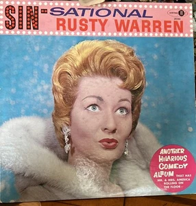 Sin-Sational Rusty Warren Hilarious Comedy Album Vinyl LP Record Jubilee 2034 - Picture 1 of 2