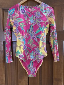 Johnny Was Floral Kaleida Cut Out Surf Einteiler Badeanzug Damen Medium NEU - Bild 1 von 5
