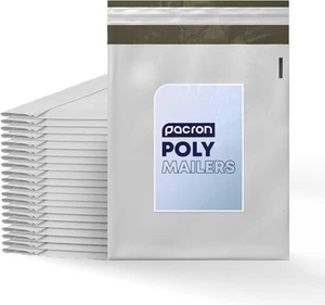 Poly Mailers for Clothing and Small Business Waterproof Tear-Resistant Packaging - Picture 1 of 8