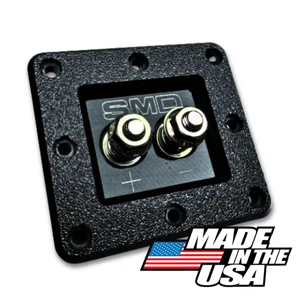 SMD 1-Channel Square Heavy-Duty Speaker Terminal - Grade 8 Hardware - Picture 1 of 4