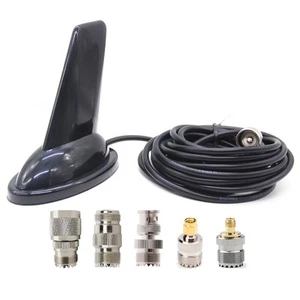 Dwupasmowa antena VHF/UHF 144/430MHz z 5 złączami do radia samochodowego Walkie Talkie - Zdjęcie 1 z 8