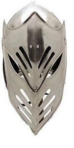 Medieval Warrior Full Face Real Armageddon Cursader Helmet Halloween Cosplay Sca - Picture 1 of 3