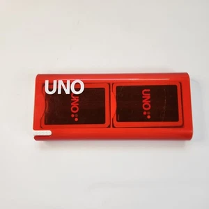 UNO Mod Estuche Rojo Juego de Cartas con Estuche Deslizante de Plástico Mattel 2009  - Imagen 1 de 8