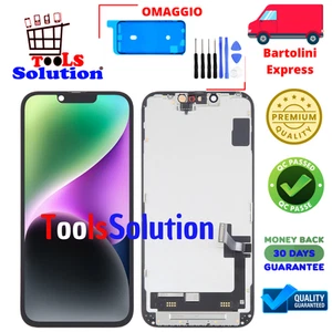 DISPLAY ORIGINALE APPLE IPHONE 14 RICONDIZIONATO RIGENERATO GARANZIA 3 MESI - Imagen 1 de 1