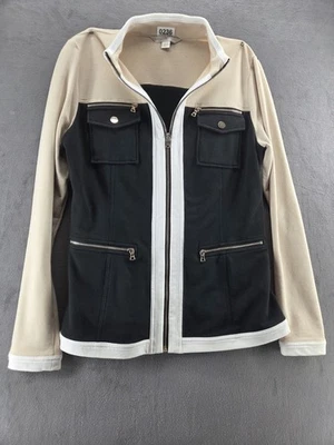 Chaqueta Boston Proper Manga Larga Multicolor Bolsillos Cierre Cremallera Talla M Foto 1 de 4