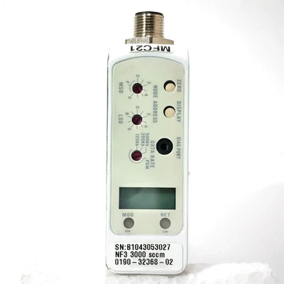 BROOKS MFC GF125C NF3 3000SCCM MASS FLOW CONTROLLER - Image 1 of 4