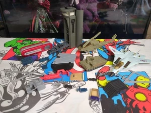 Vintage 1988 | Galoob Army Gear | Random Lot | Vehicles, Knife, Parts - Picture 1 of 22