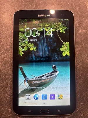 Tablet PC Samsung Galaxy Tab 3 SM-T210 8 Go, Wi-Fi - Photo 1/2