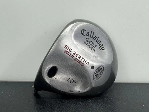 Callaway Big Bertha War Bird S2 H2 Driver 10* LH Club Head Only No Shaft - Picture 1 of 10