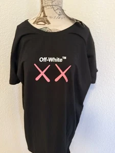 Herren T-Shirt Off White Neu Schwarz 3 XL - Bild 1 von 4