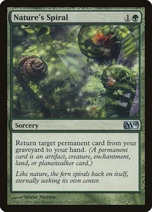 Nature's Spiral 2x FOIL MTG M10 Core Set Uncommon MINT green - Picture 1 of 1