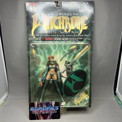 Emerald Medieval Witchblade 1998 Top Cow Moore Japanese Exclusive Action Figure - Image 1 of 4